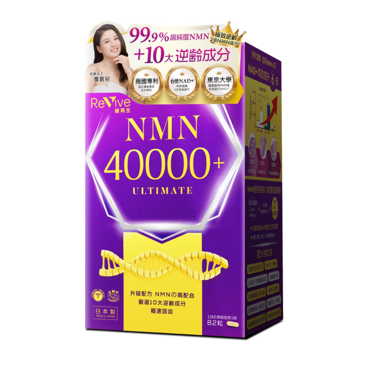 Revive NMN 40000+ 82 Capsules