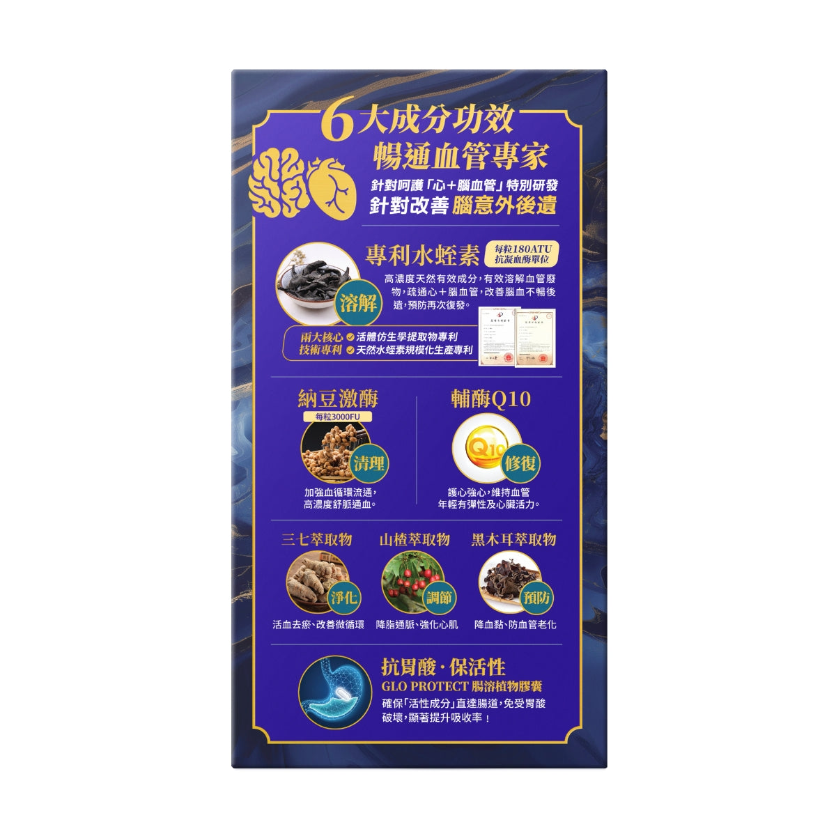 Tai Wah Patented Natural Hirudin 60pcs