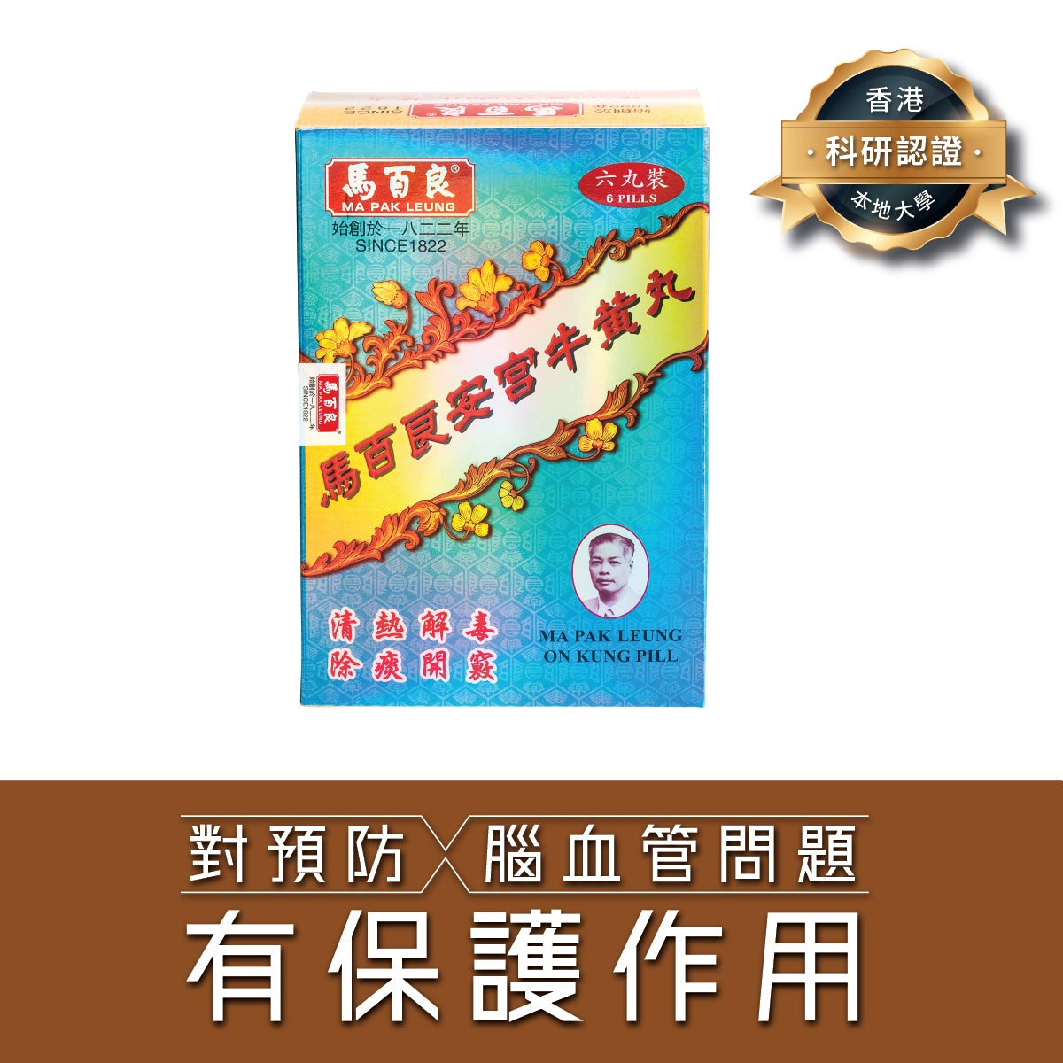 Ma Pak Leung On Kung Pill 6pcs