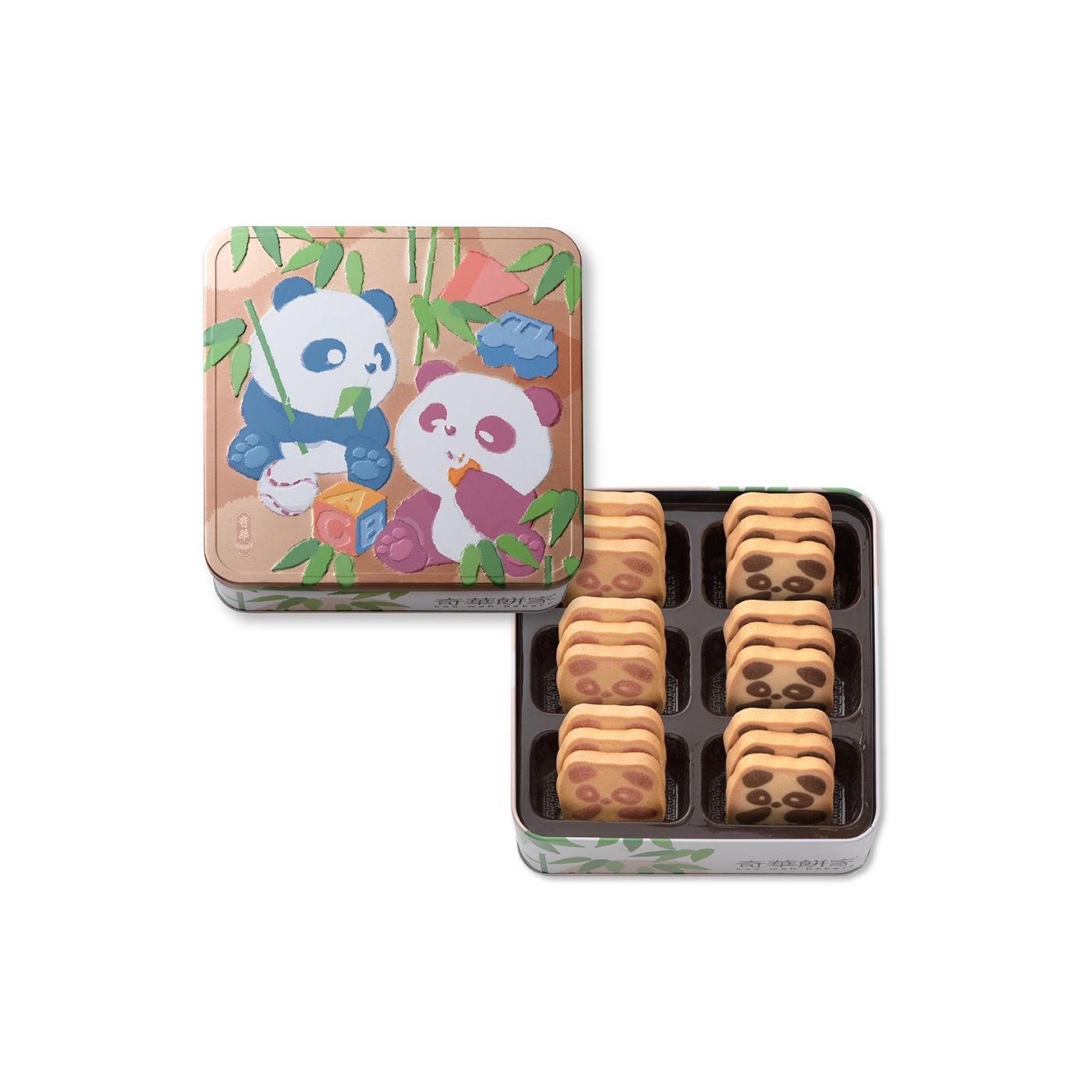  奇華熊貓曲奇禮盒 (18片裝)