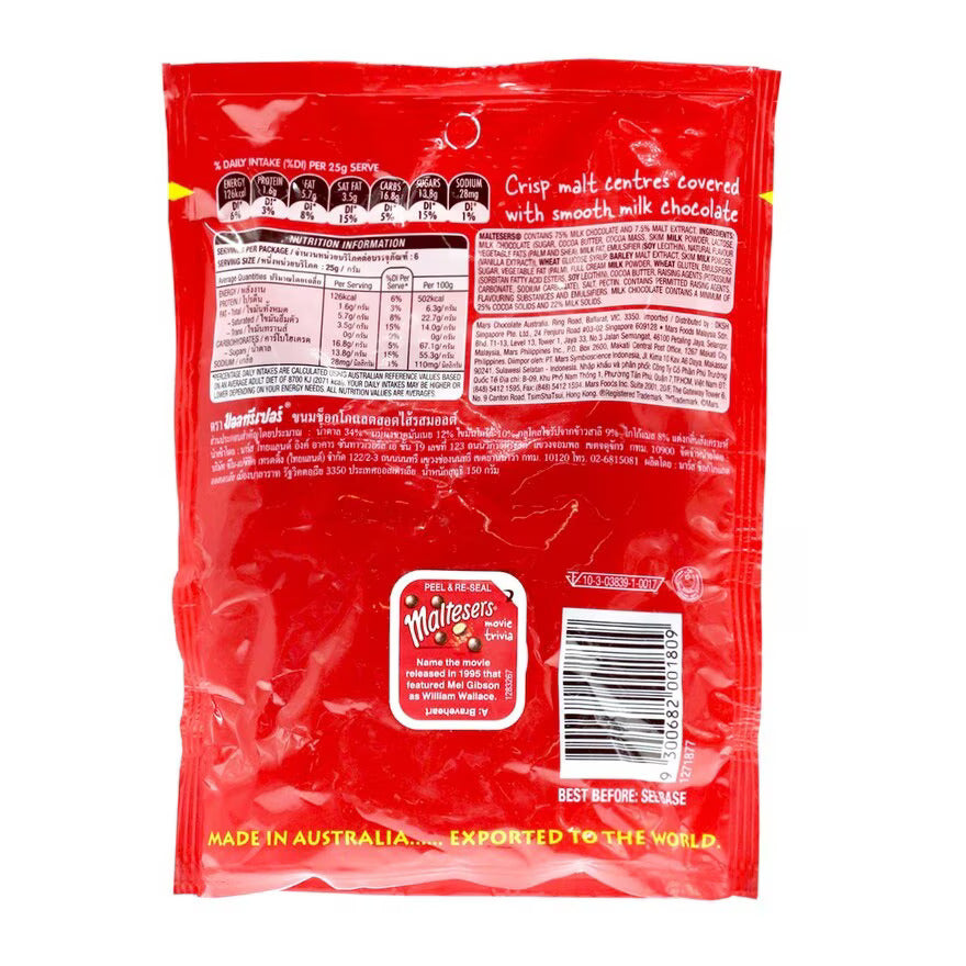 Maltesers Grocery Bag 150g
