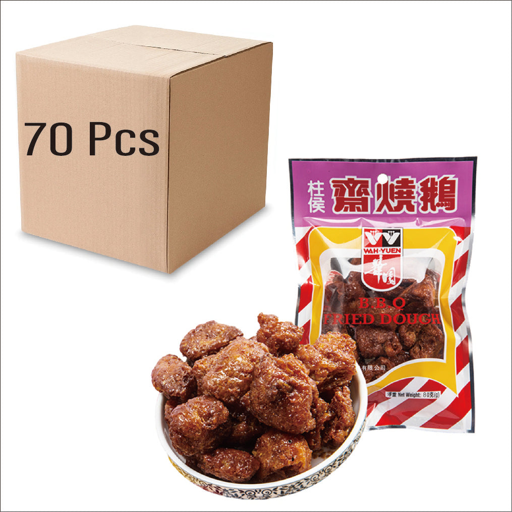 WAH YUEN Fried Dough BBQ Flavor 80G X 70pack