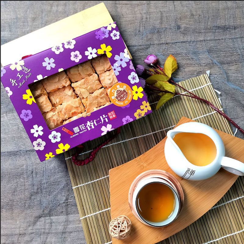 鉅記雪花杏仁片禮盒裝 320G