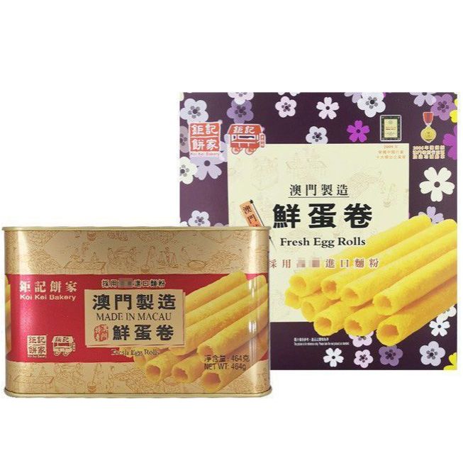 鉅記鮮蛋卷禮盒裝 464G