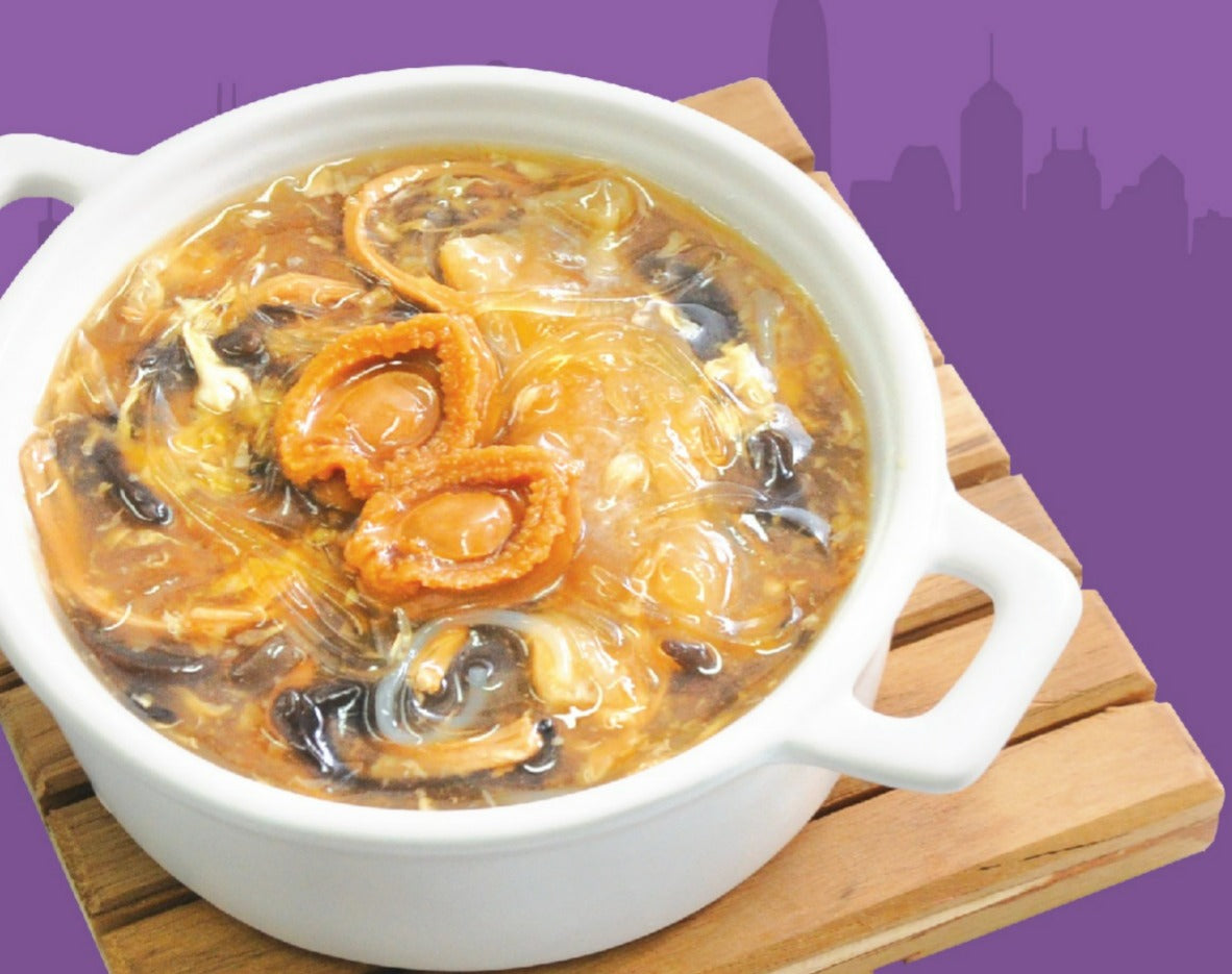 On Kee Instant Abalone, Fish Maw and Imitation Shark Fin Soup 400G