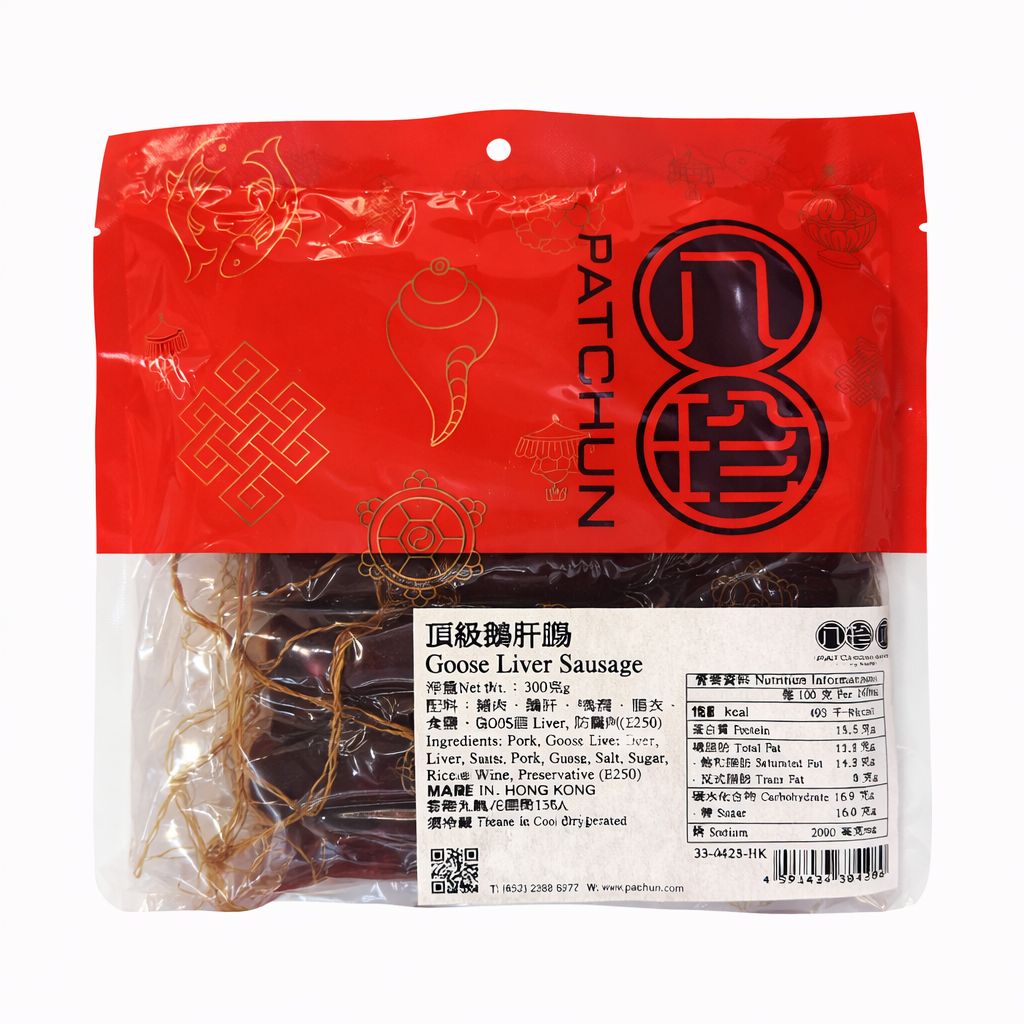 Pat Chun Preserved Goose Liver Sausage 300G