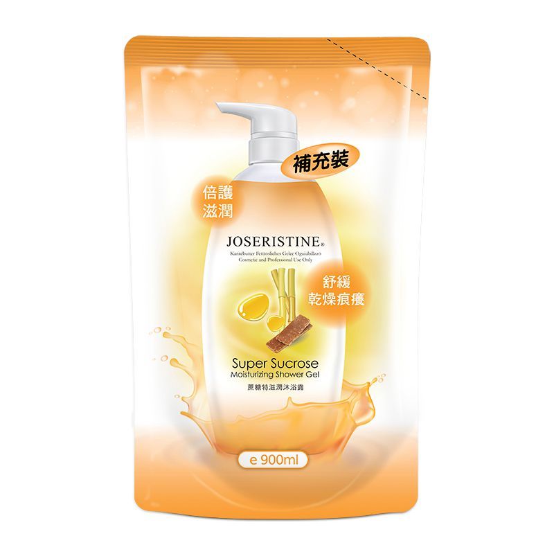 Choi Fung Super Sucrose Moisturizing Shower Gel (Refill) 900ml