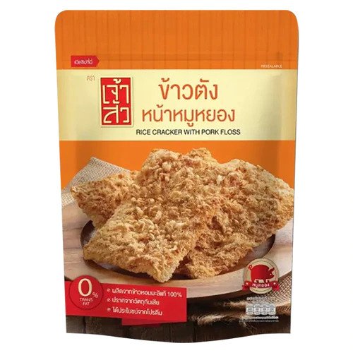 CHAO SUA Rice Cracker with Flossy Pork 90G