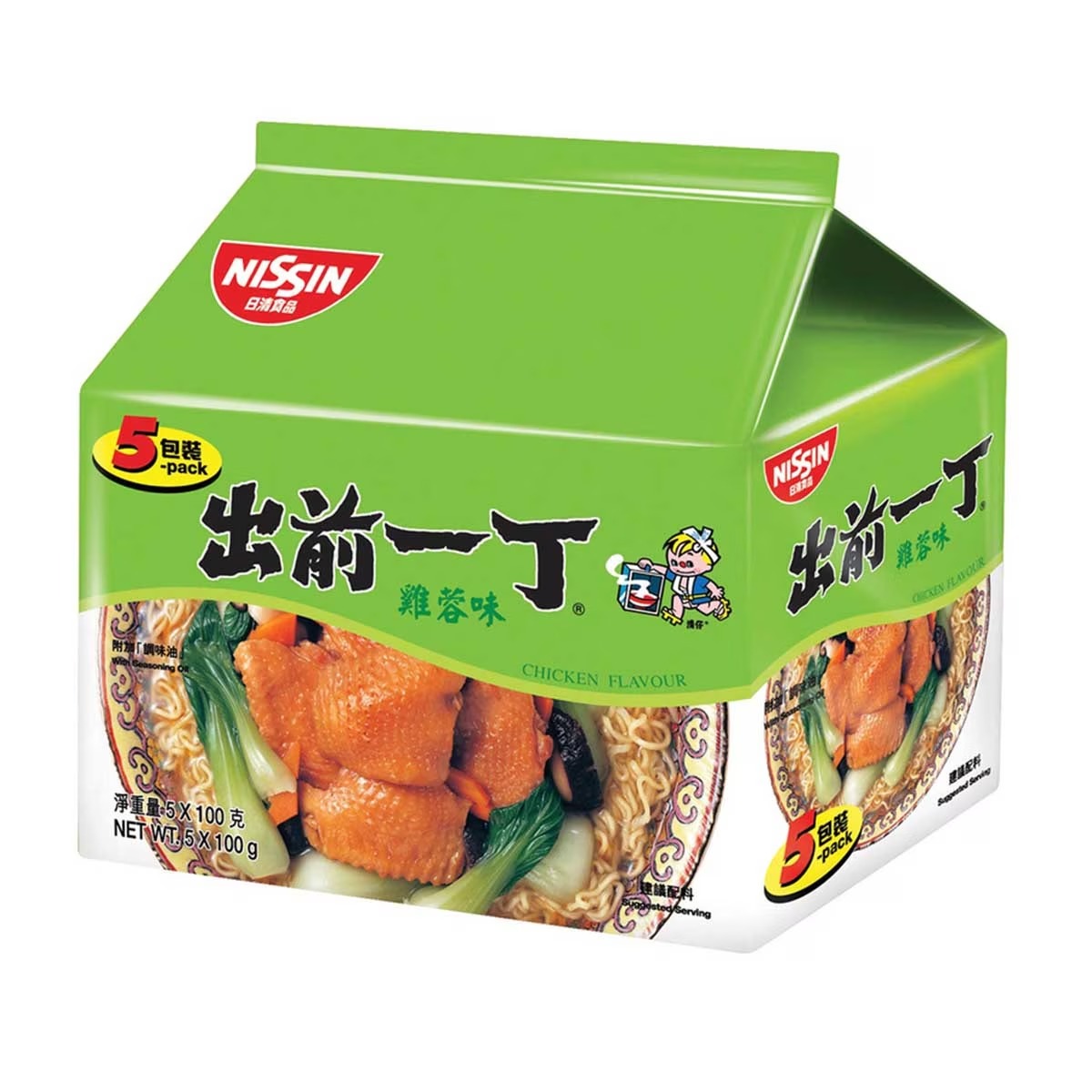 Nissin DE-MA-E Instant Noodle - Chicken 5's