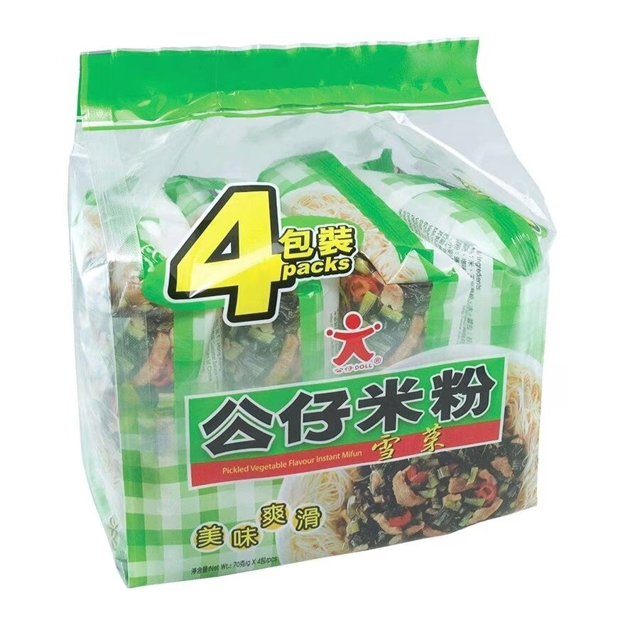 Doll Instant Mifun Pickled Vegetable Flavour 4 Packs