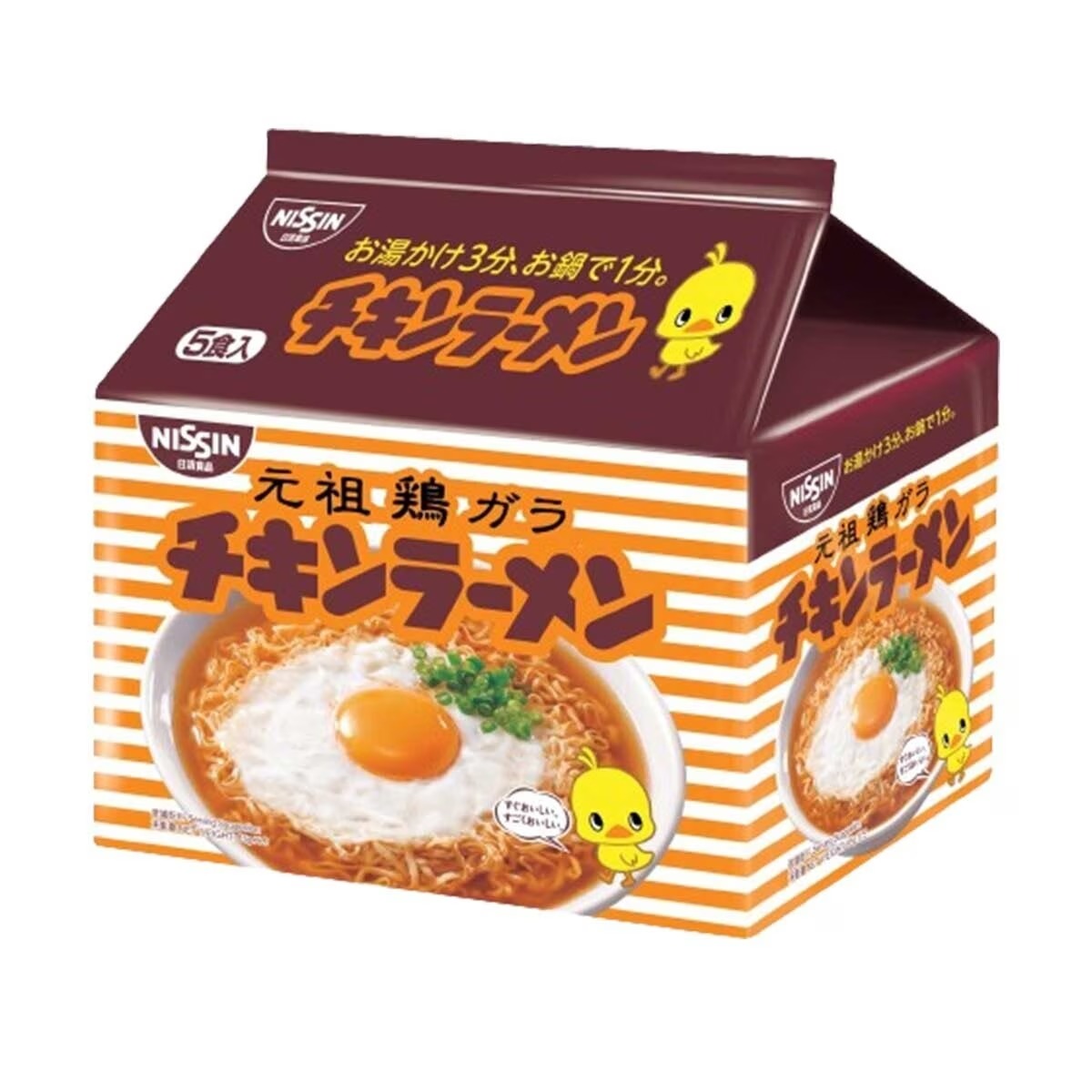 NISSIN Chicken Ramen Instant Noodle 5X85G