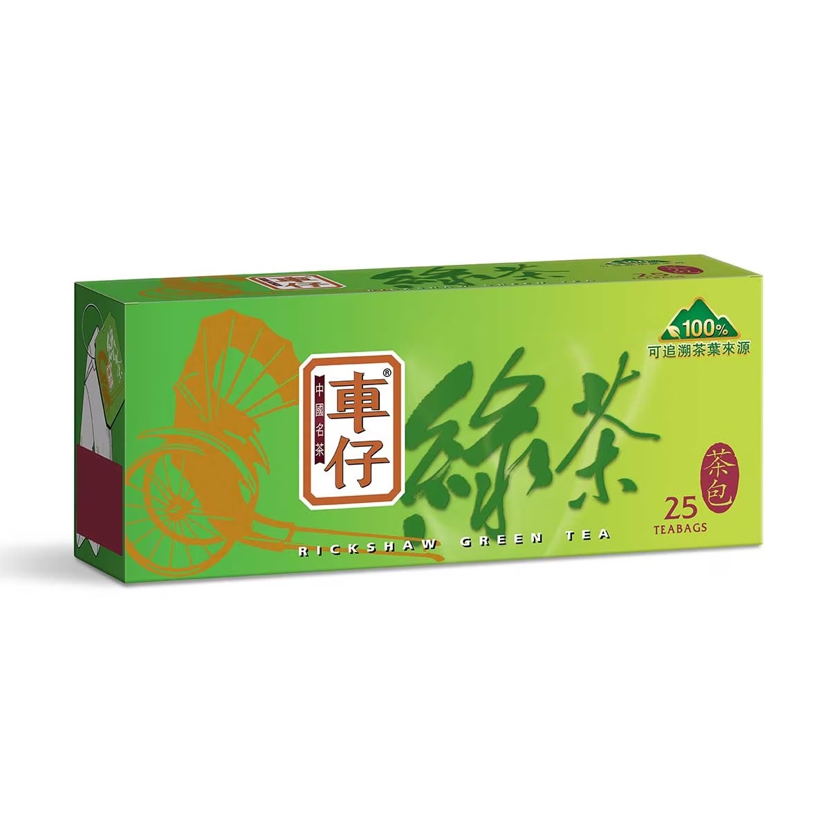 RICKSHAW Rickshaw Chinese Teabags-green Tea 25 pcs