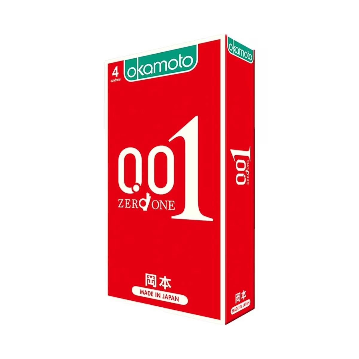 Okamoto 0.01 Hydro Polyurethane Condoms 4pcs