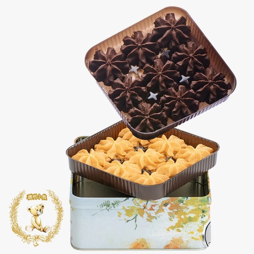 Jenny Cookies Chocolate & Butter Flower Cookies 220G
