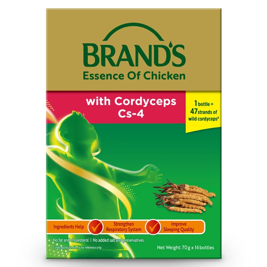 BRAND'S Essence of Chicken with Cordyceps 16's
