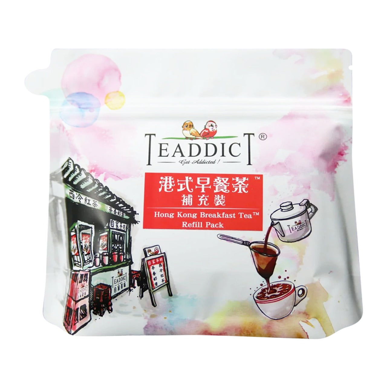 Teaddict HK Breakfast Tea Refill Pack (Teabase) 250g