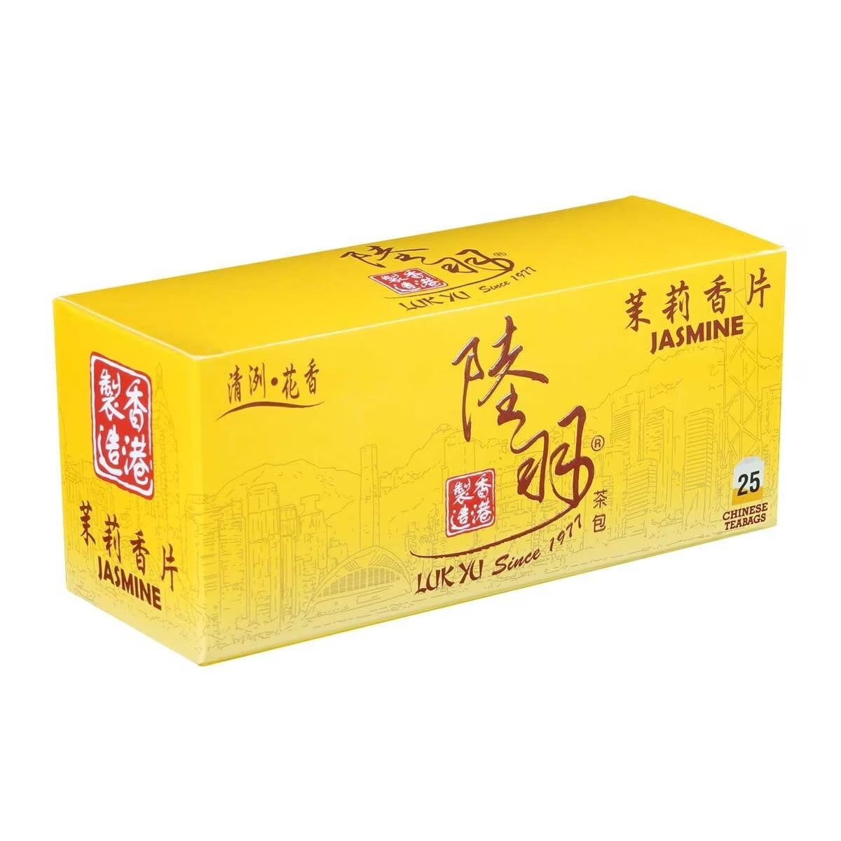LUK YU Chinese Teabags-jasmine 25'S