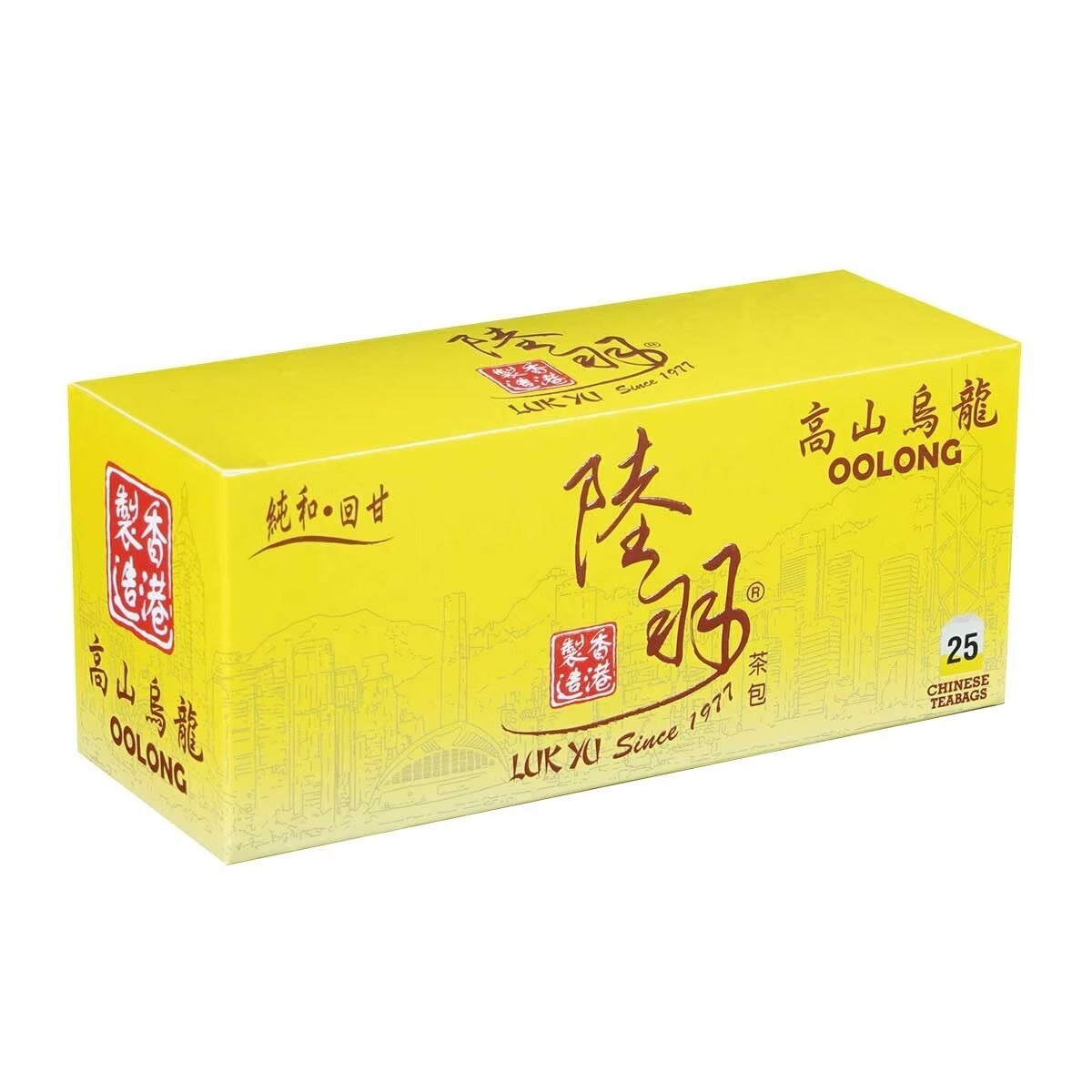 LUK YU Chinese Teabags-oolong 25'S