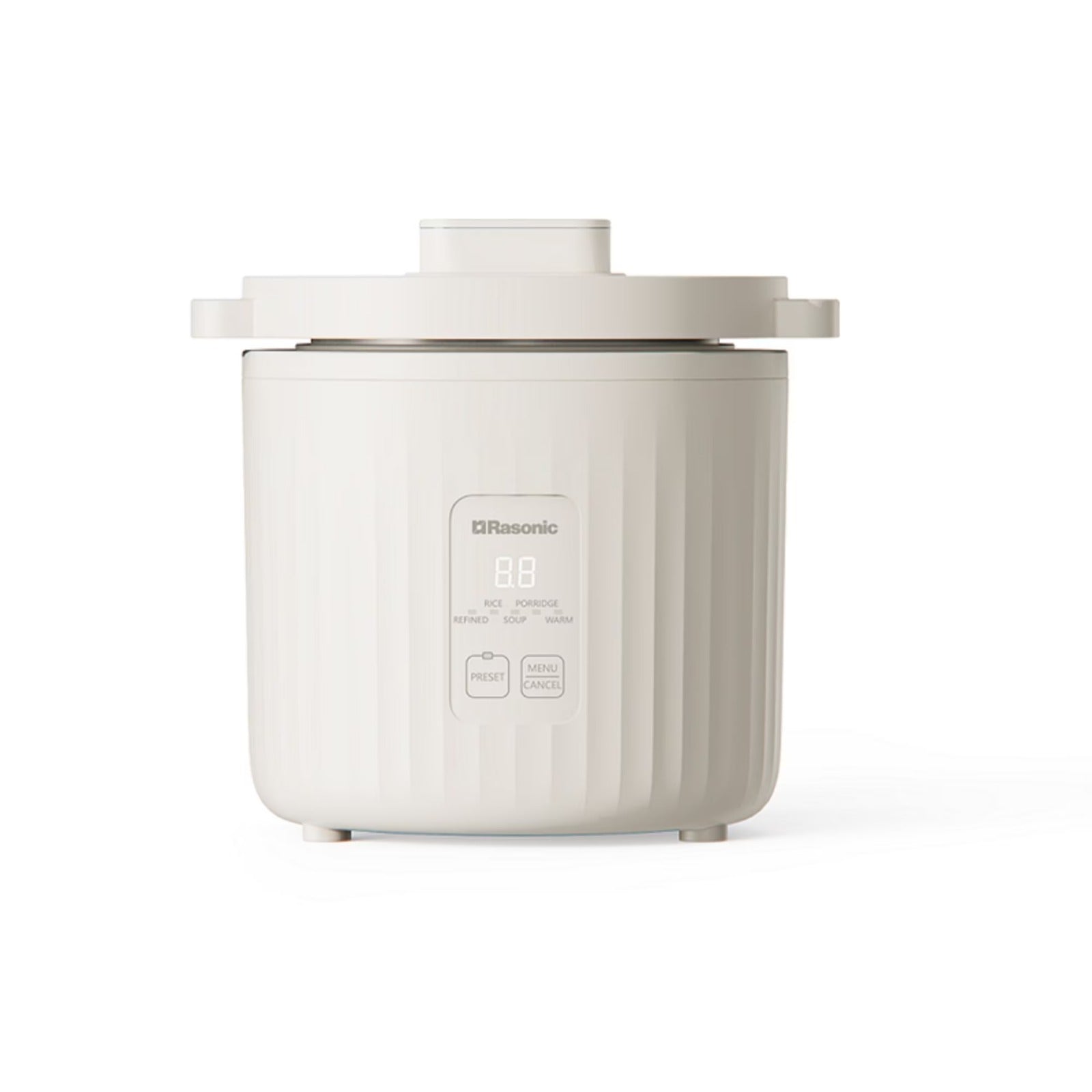 RASONIC RRC-T27 0.27L Mini Rice Cooker (White)