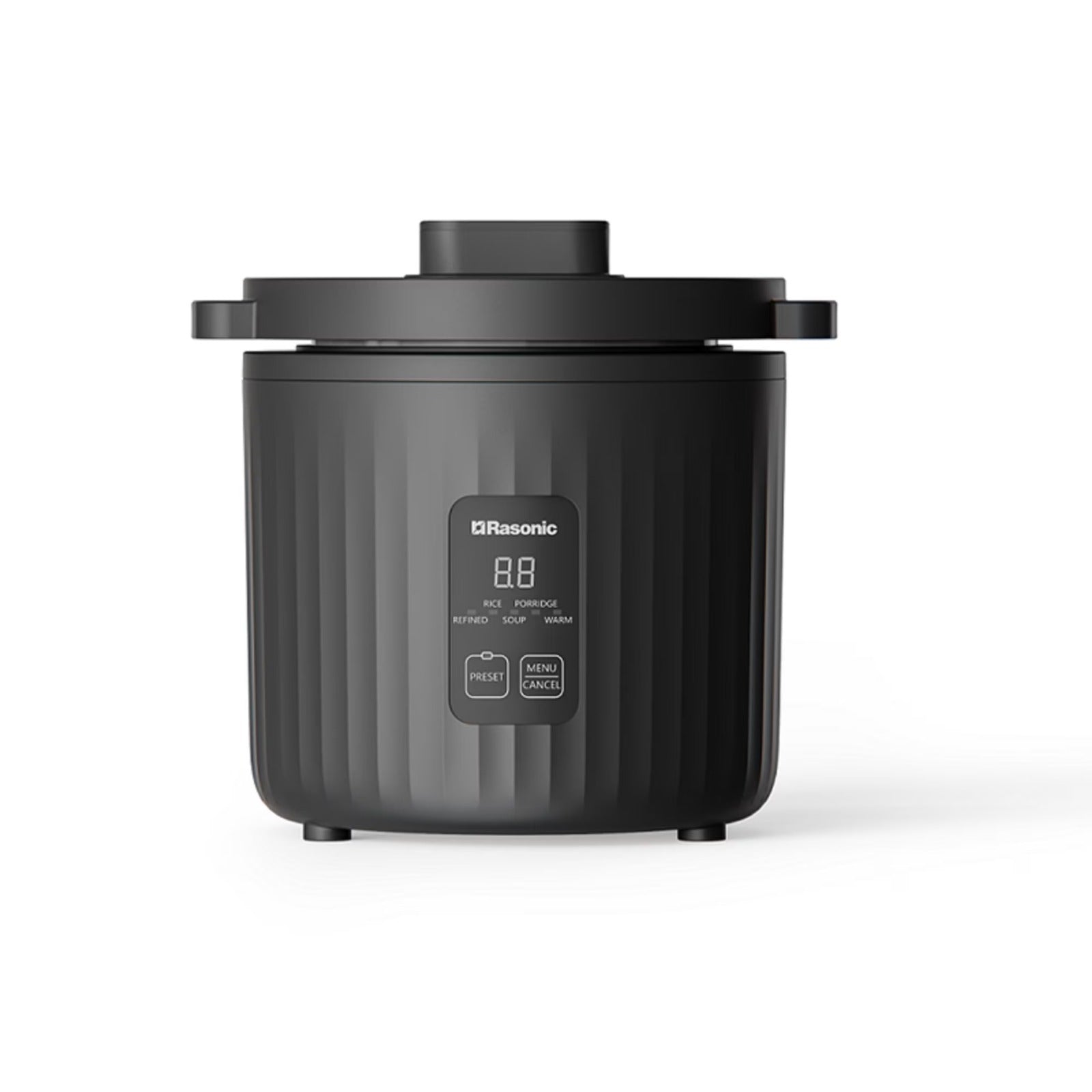 RASONIC RRC-T27 0.27L Mini Rice Cooker (Black)