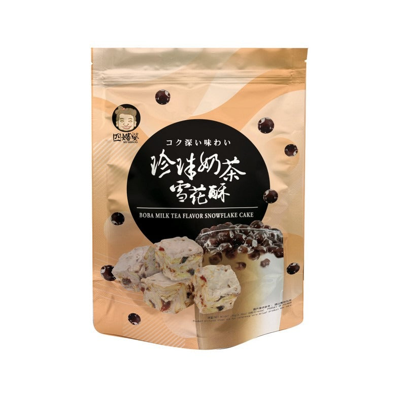 四嬸婆 珍珠奶茶味雪花酥 96G