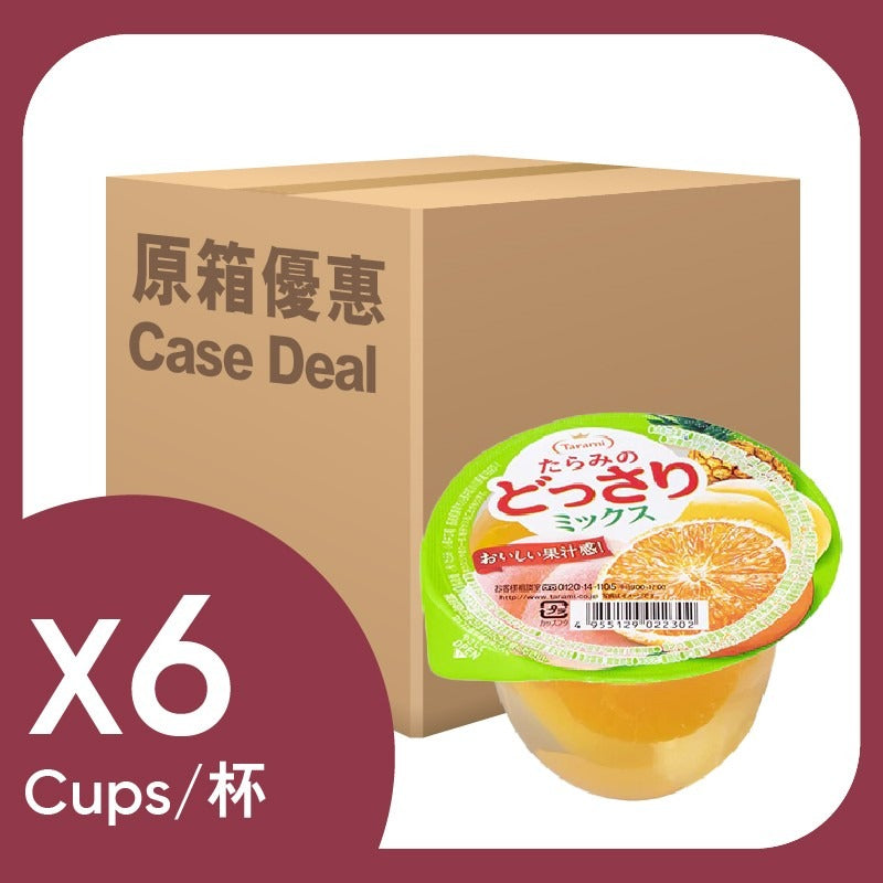 Tarami Mix Fruits Jelly Case 6 X 230G