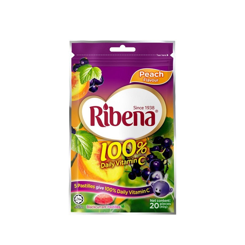 Ribena Peach Pastille 40G