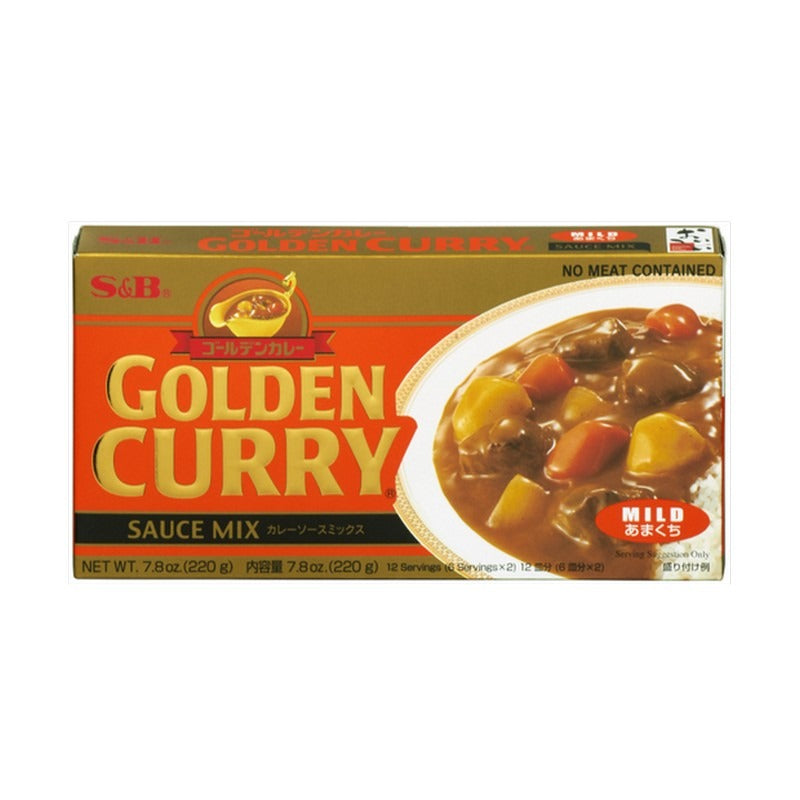 S&B Golden Curry Mild 220G