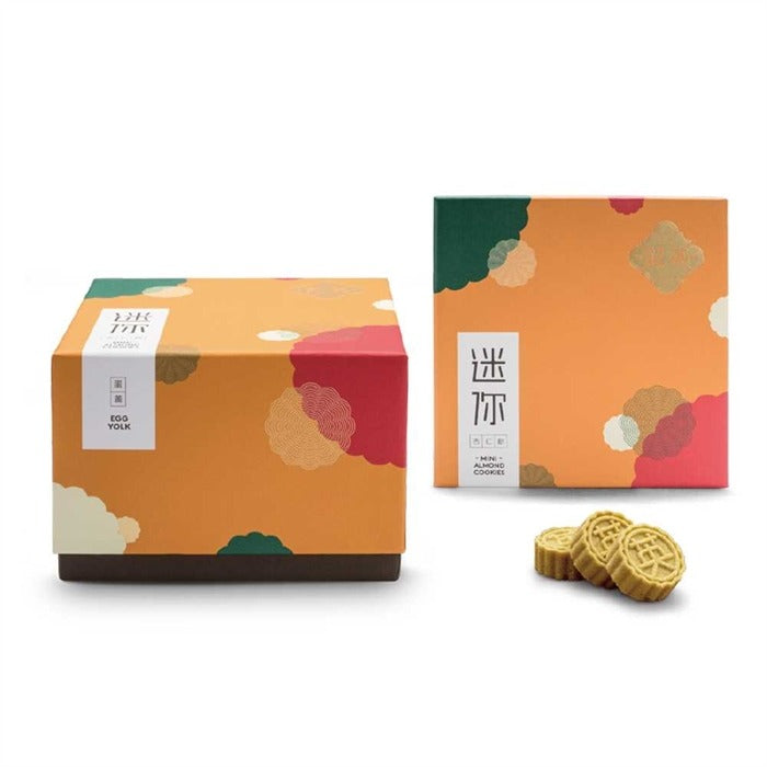 Yeng Kee Mini Almond Cookies with Egg Yolk 140g 36pcs