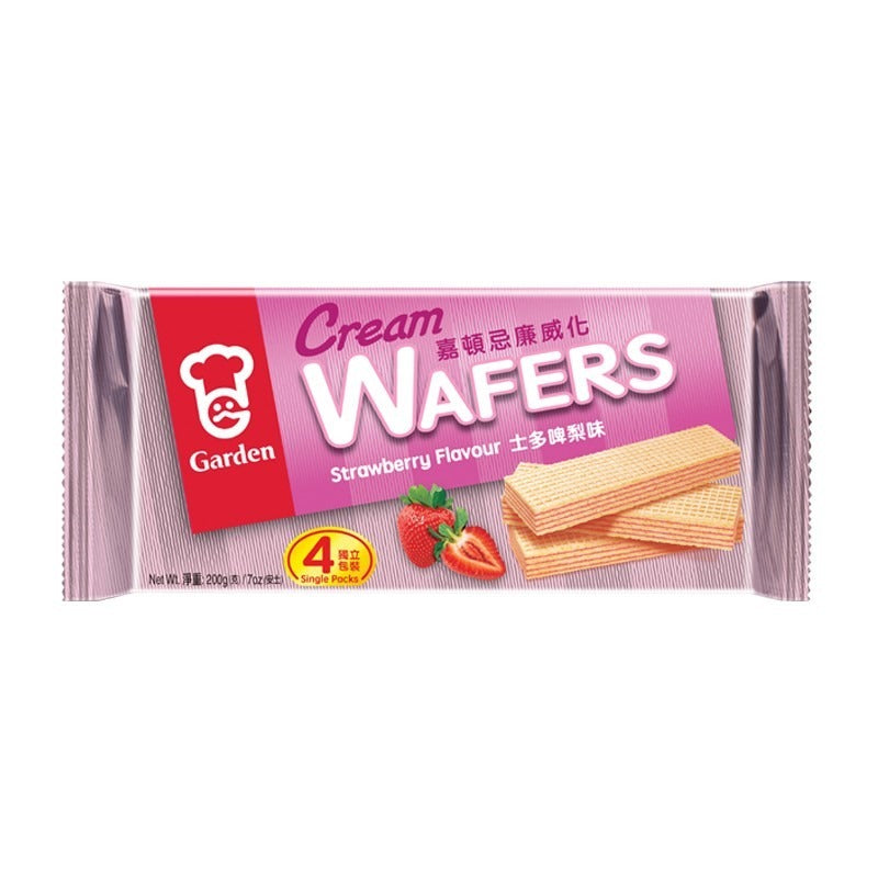 嘉頓忌廉威化士多啤梨 200G