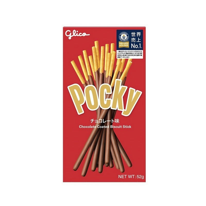 固力果百奇朱古力餅乾條 52G