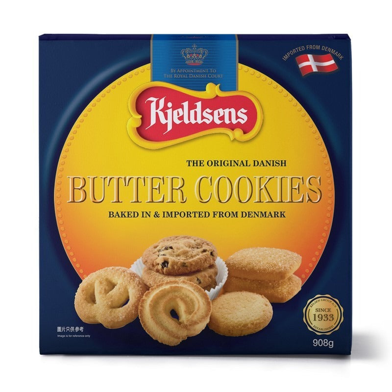 Kjeldsen's Original Danish Butter Cookies 908G