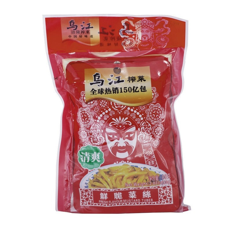 Wujiangfuling Fresh Flavor Mustardtube 80G