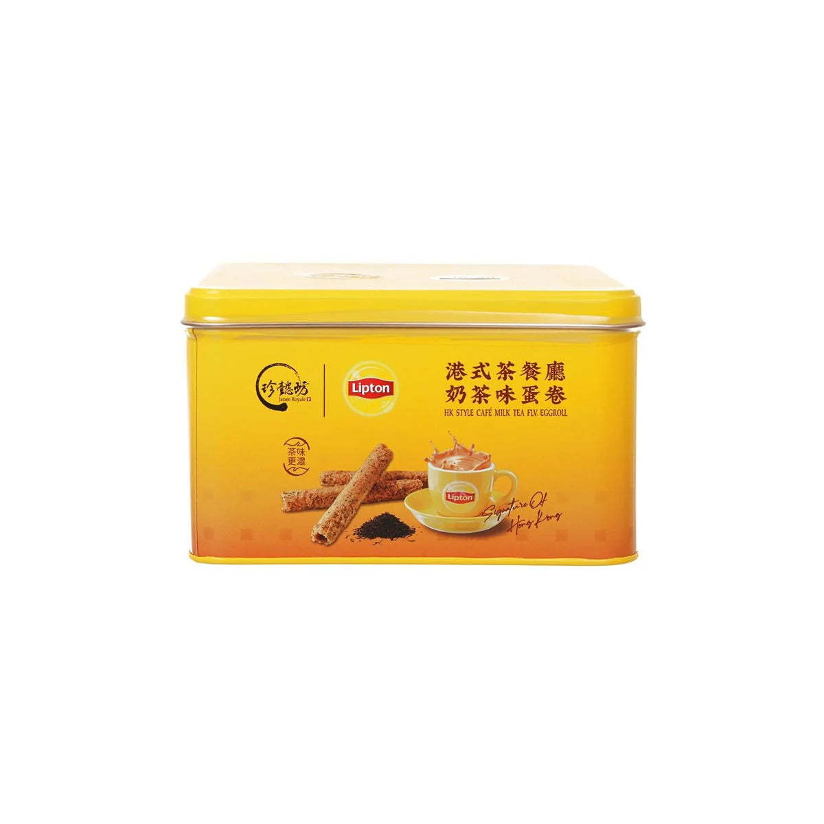JANEE ROYALE Egg Roll - Lipton Milk Tea 454g