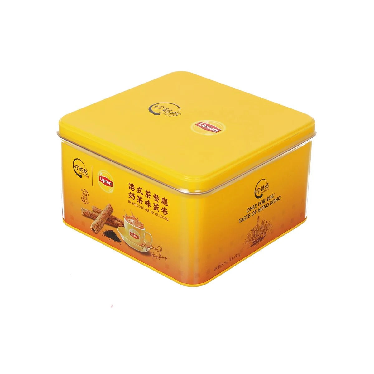 JANEE ROYALE Egg Roll - Lipton Milk Tea 454g