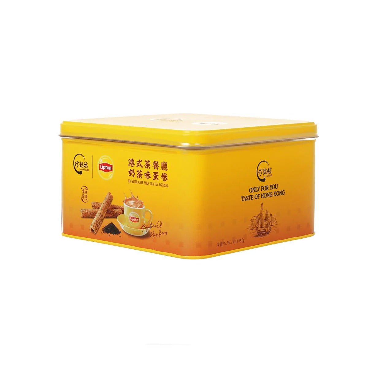 JANEE ROYALE Egg Roll - Lipton Milk Tea 454g