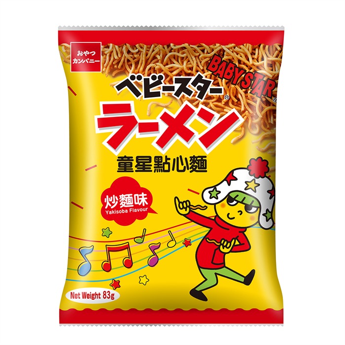 Baby Star Snack Noodle Yakisoba 83g