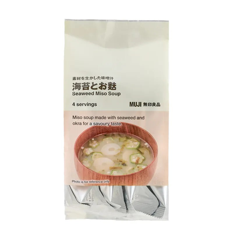 MUJI Seaweed Miso Soup 4PCS