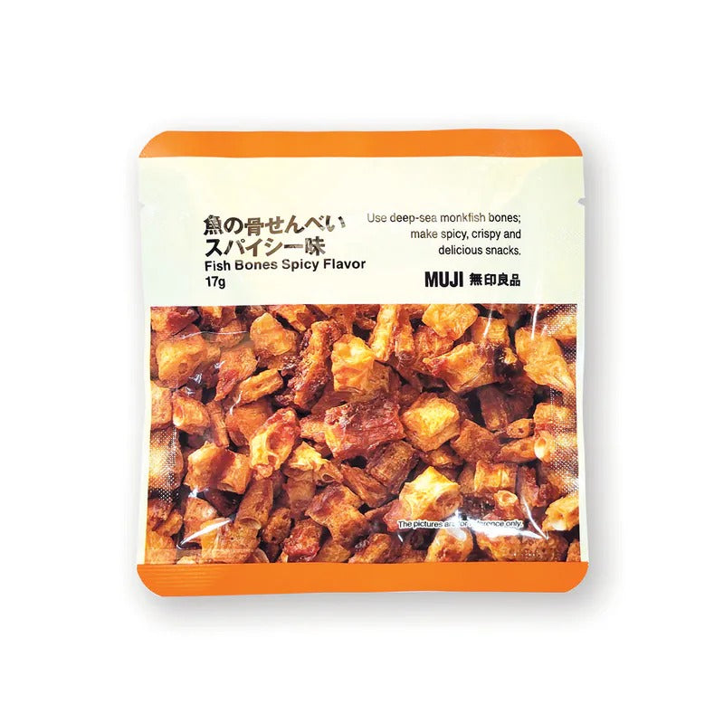 MUJI Fish Bones Spicy Flavor 17G