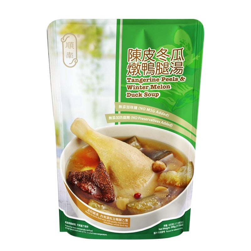 Shunnam Tangerine Peels & Winter Melon Duck Soup 500G