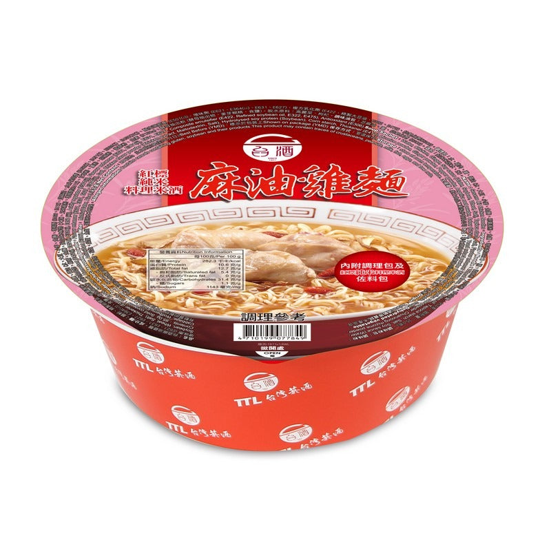 台酒麻油雞碗麵 200G
