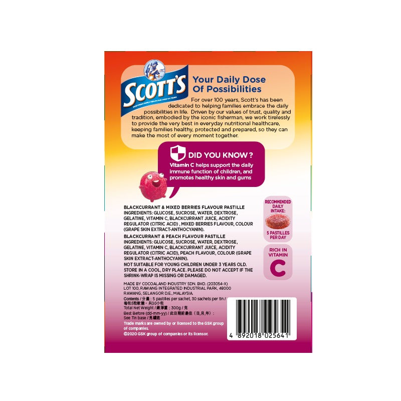 Scott's Vitamin C Pastilles 150PCS