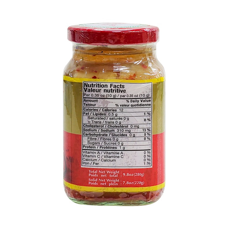 Yummy House Pres Beancurd Chili 280G