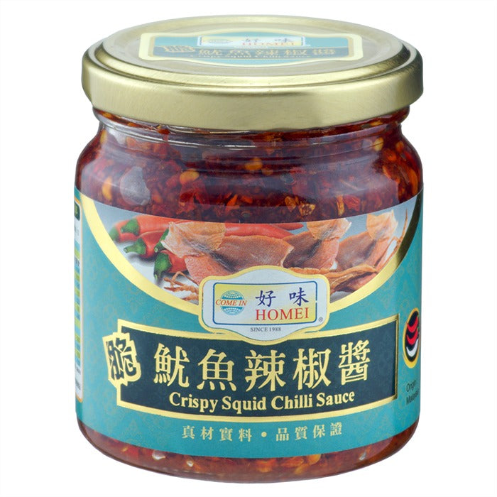 好味牌魷魚辣椒醬 180克