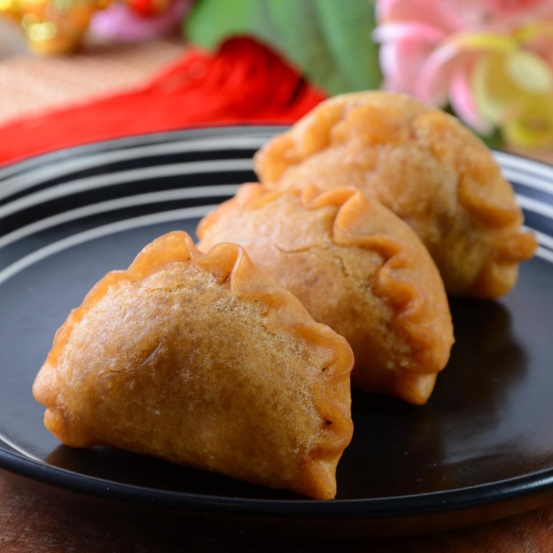 (Pre-Order) Pat Chun Fried Dumpling with Red Bean paste in Bag 600g