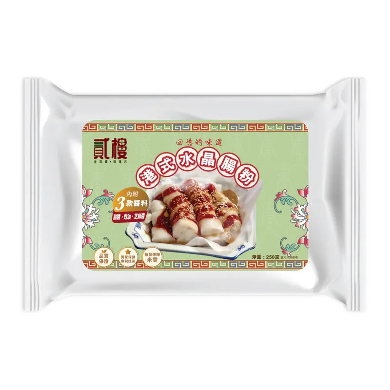 The Upper Steamed Rice Roll (With Sweet Sauce, Soy Sauce, Sesame Sauce) 220G - Random Package
