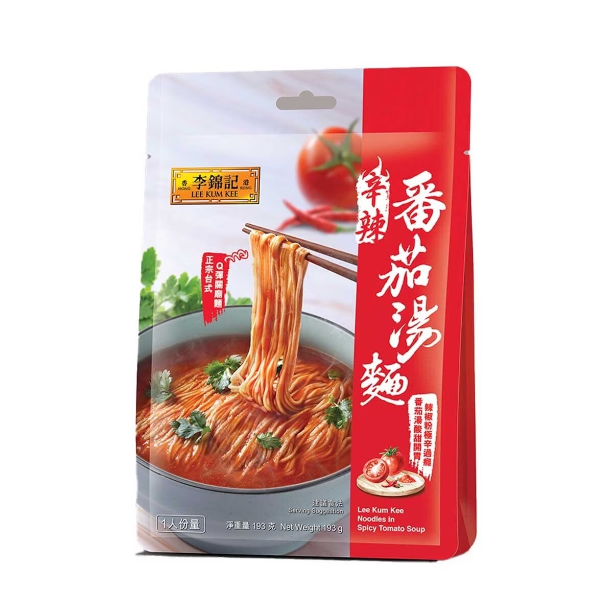 Lee Kum Kee Noodles In Spicy Tomato Soup 210G