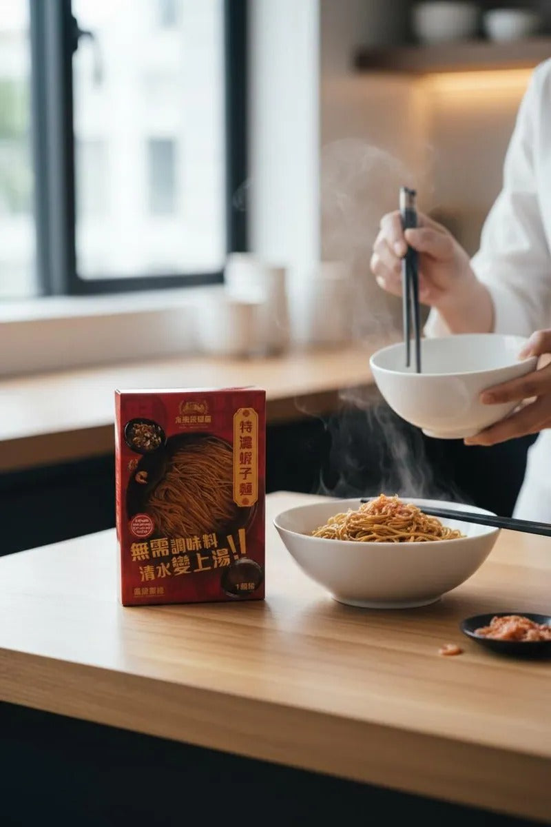 WING LOK Packaged Supreme Shrimp Roe Noodles 1 pc