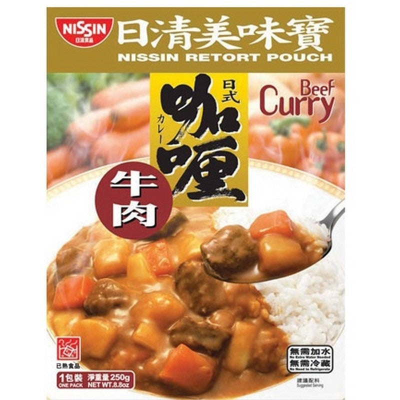 Nissin Curry Beef 250G