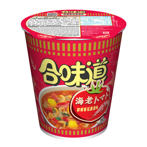 NISSIN Cup Noodles Shrimp and Tomato Flavor 75g